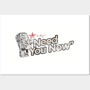 Need You Now - Greatest Karaoke Songs Vintage Posters and Art